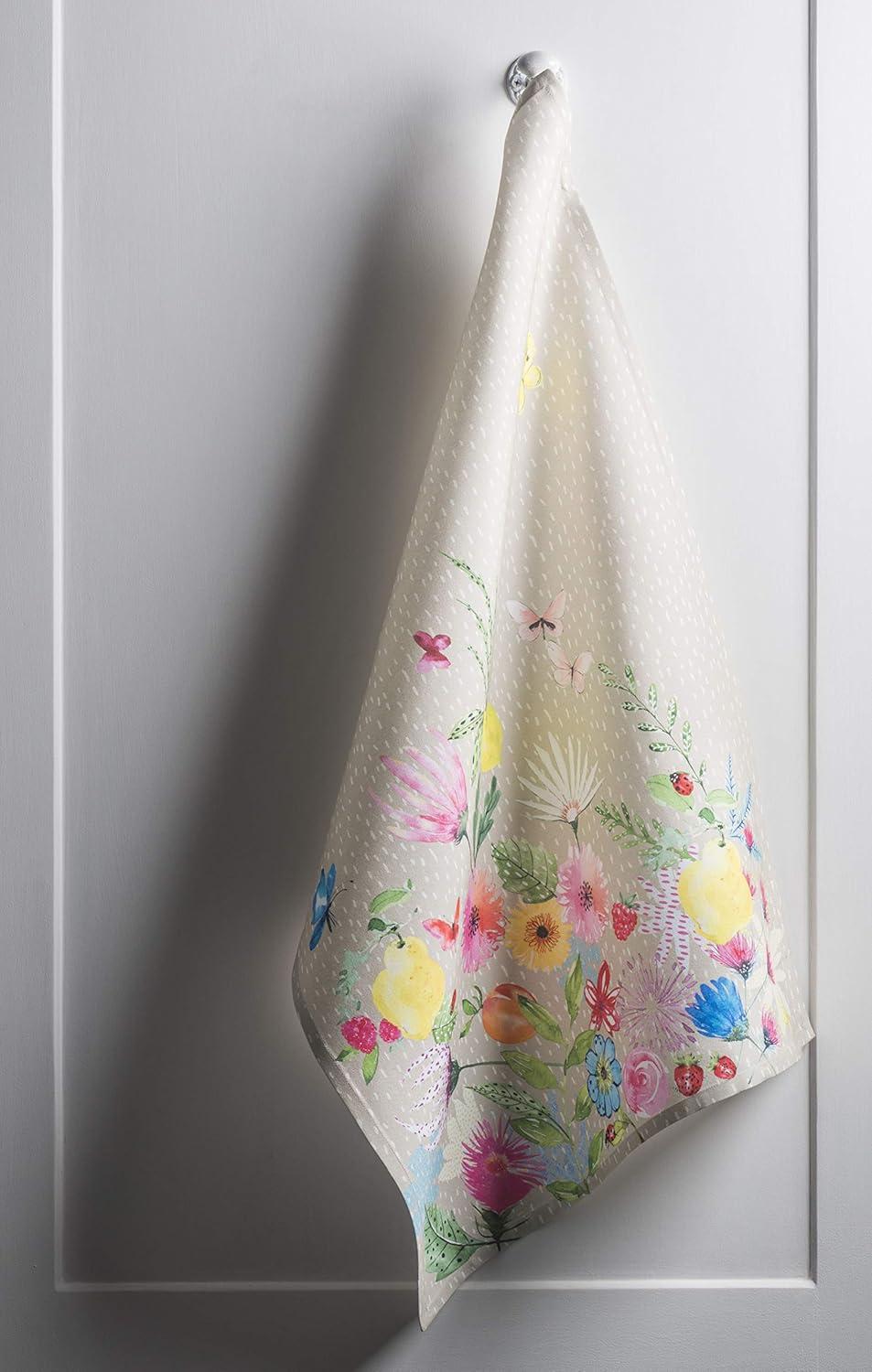 imageMaison d Hermine Kitchen Towels Set of 3 100 Cotton 20quot x 275quot Reusable Cloth Tea Dish Towels Absorbent with Hanging Loop for Kitchen Dining Thanksgiving Christmas Decorations Recolte17  Jardin Dete  Fog