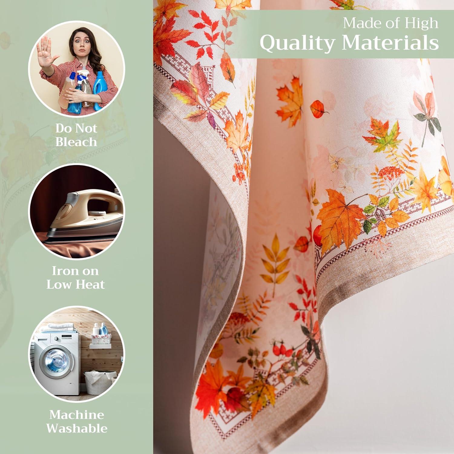 imageMaison d Hermine Kitchen Towels Set of 3 100 Cotton 20quot x 275quot Reusable Cloth Tea Dish Towels Absorbent with Hanging Loop for Kitchen Dining Thanksgiving Christmas Decorations Recolte21  Amarante