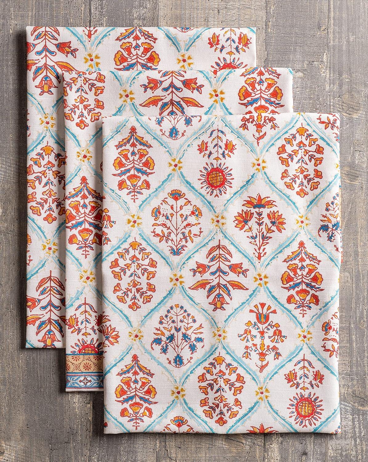 imageMaison d Hermine Kitchen Towels Set of 3 100 Cotton 20quot x 275quot Reusable Cloth Tea Dish Towels Absorbent with Hanging Loop for Kitchen Dining Thanksgiving Christmas Decorations Nila20  Romane