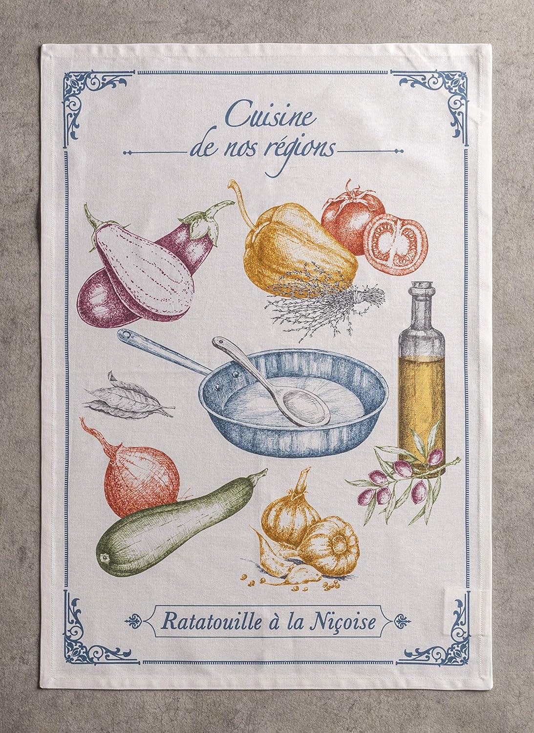 imageMaison d Hermine Kitchen Towels Set of 3 100 Cotton 20quot x 275quot Reusable Cloth Tea Dish Towels Absorbent with Hanging Loop for Kitchen Dining Thanksgiving Christmas Decorations Recolte07  Gastronomie