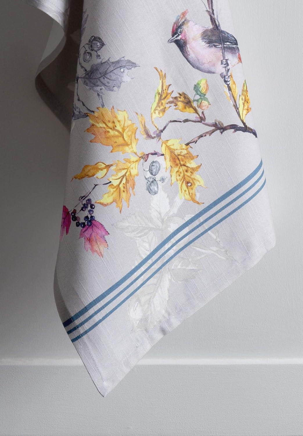 imageMaison d Hermine Kitchen Towels Set of 3 100 Cotton 20quot x 275quot Reusable Cloth Tea Dish Towels Absorbent with Hanging Loop for Kitchen Dining Thanksgiving Christmas Decorations Nila10  Equinoxe  Grey