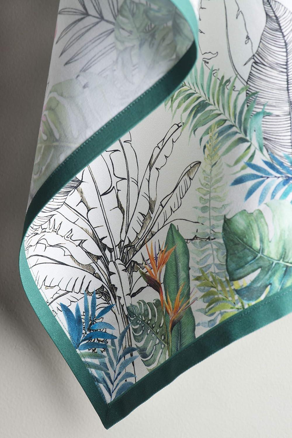 imageMaison d Hermine Kitchen Towels Set of 3 100 Cotton 20quot x 275quot Reusable Cloth Tea Dish Towels Absorbent with Hanging Loop for Kitchen Dining Thanksgiving Christmas Decorations Nila27  Tropiques