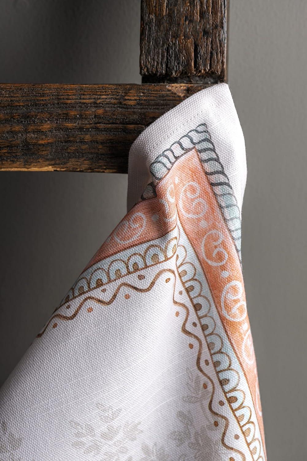 imageMaison d Hermine Kitchen Towels Set of 3 100 Cotton 20quot x 275quot Reusable Cloth Tea Dish Towels Absorbent with Hanging Loop for Kitchen Dining Thanksgiving Christmas Decorations Recolte02  Giving Thanks