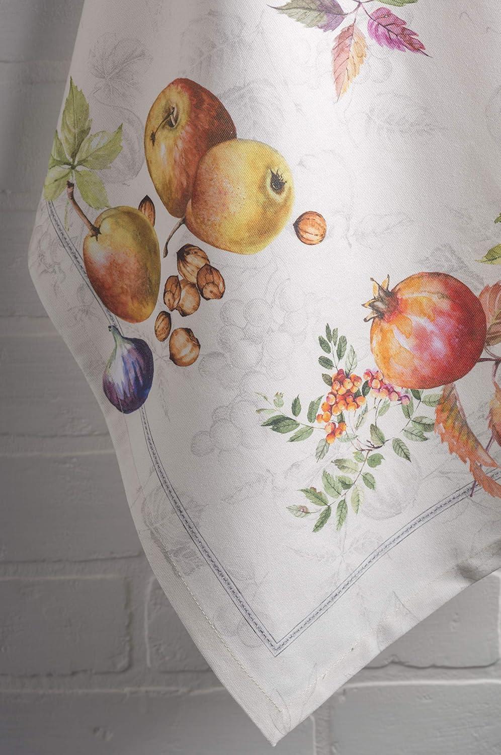 imageMaison d Hermine Kitchen Towels Set of 3 100 Cotton 20quot x 275quot Reusable Cloth Tea Dish Towels Absorbent with Hanging Loop for Kitchen Dining Thanksgiving Christmas Decorations Recolte14  Fruit Dhiver