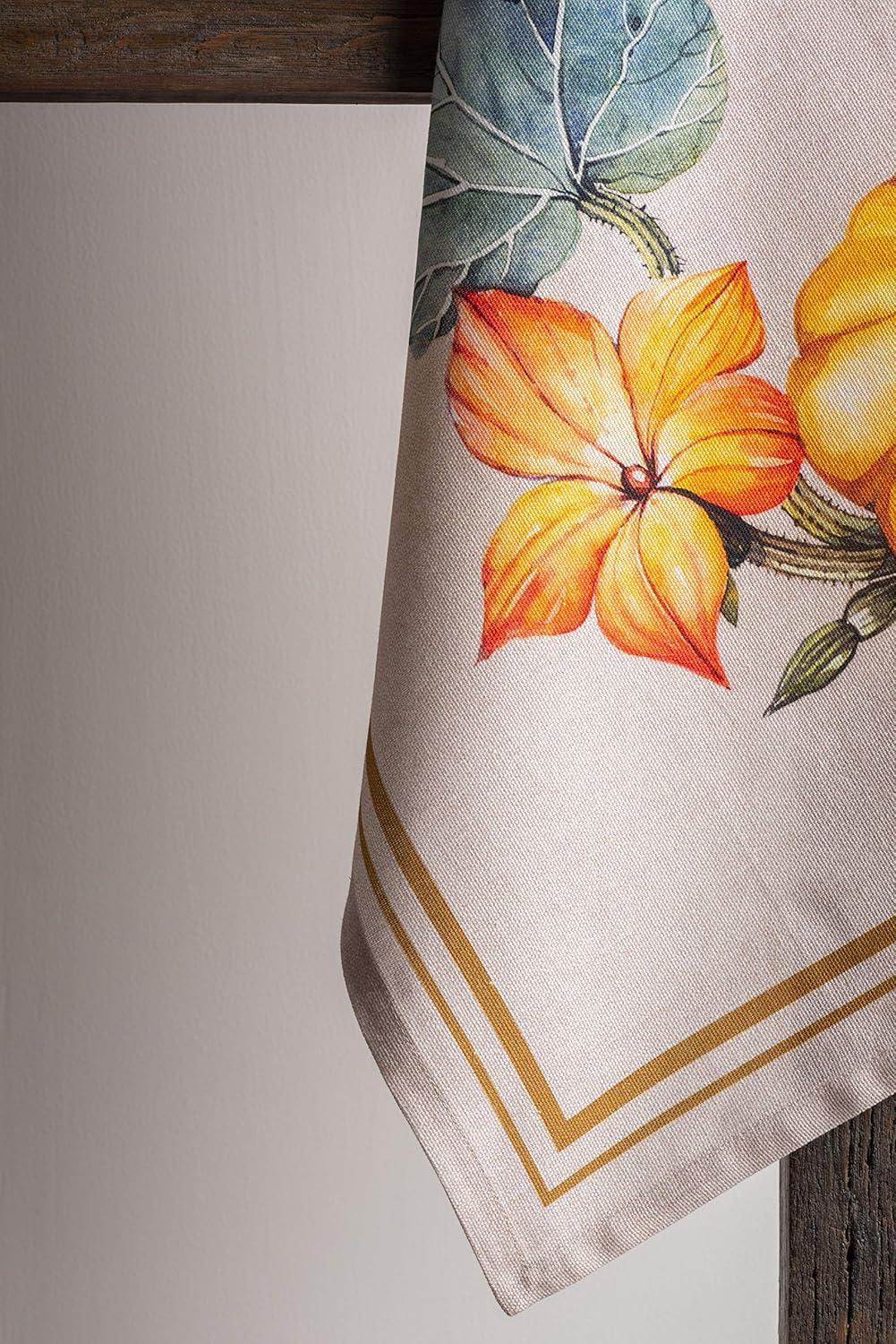 imageMaison d Hermine Kitchen Towels Set of 3 100 Cotton 20quot x 275quot Reusable Cloth Tea Dish Towels Absorbent with Hanging Loop for Kitchen Dining Thanksgiving Christmas Decorations Nila21  Potiron