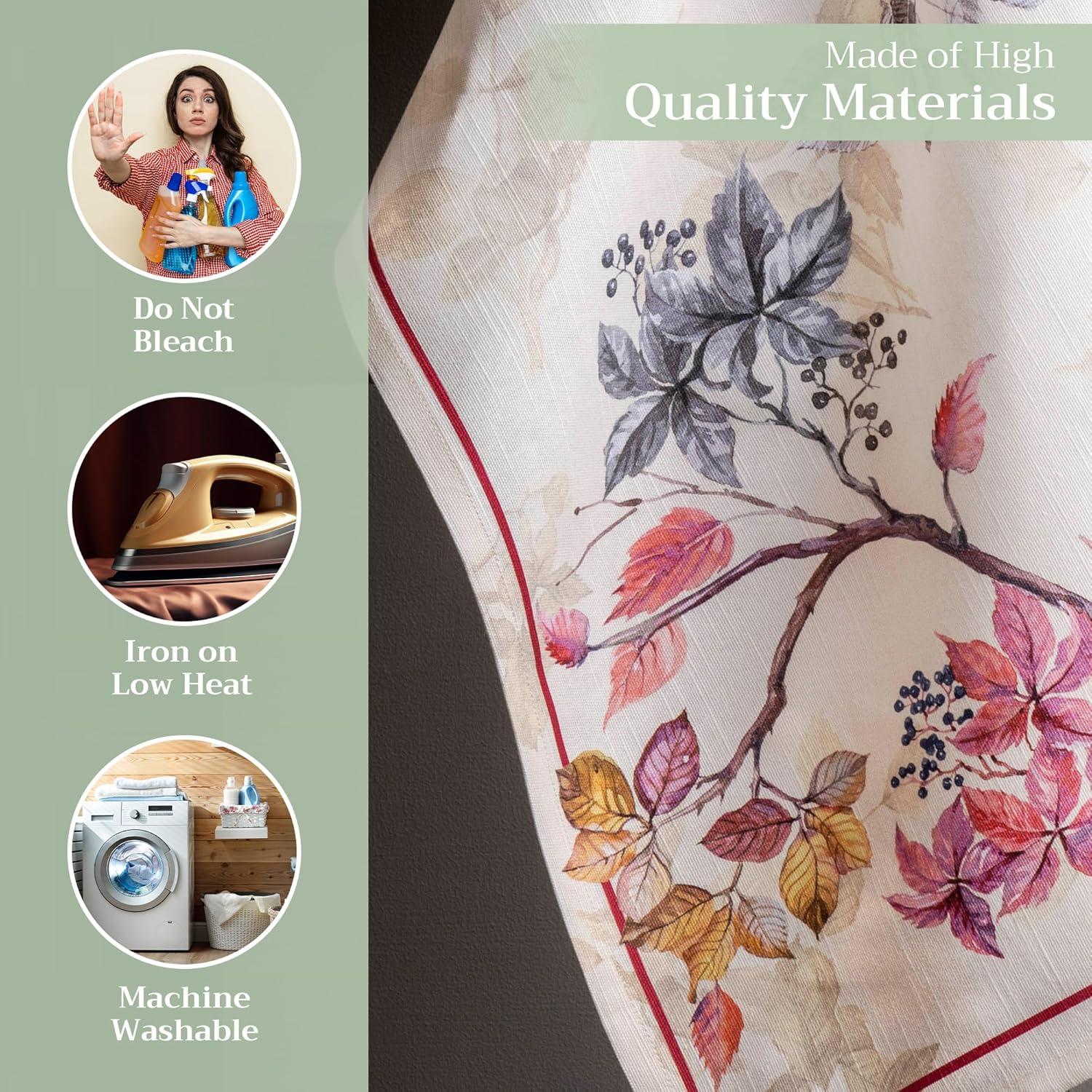 imageMaison d Hermine Kitchen Towels Set of 3 100 Cotton 20quot x 275quot Reusable Cloth Tea Dish Towels Absorbent with Hanging Loop for Kitchen Dining Thanksgiving Christmas Decorations Nila03  Equinoxe  Beige