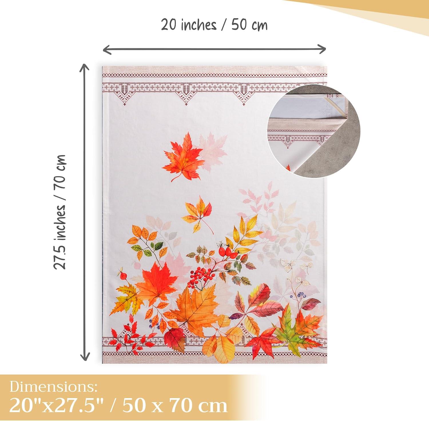 imageMaison d Hermine Kitchen Towels Set of 3 100 Cotton 20quot x 275quot Reusable Cloth Tea Dish Towels Absorbent with Hanging Loop for Kitchen Dining Thanksgiving Christmas Decorations Recolte21  Amarante