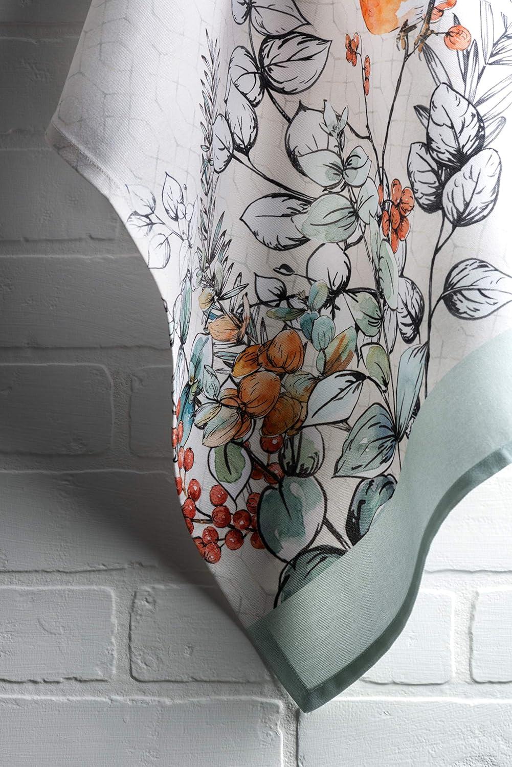 imageMaison d Hermine Kitchen Towels Set of 3 100 Cotton 20quot x 275quot Reusable Cloth Tea Dish Towels Absorbent with Hanging Loop for Kitchen Dining Thanksgiving Christmas Decorations Recolte29  Whitish Shabby Chique