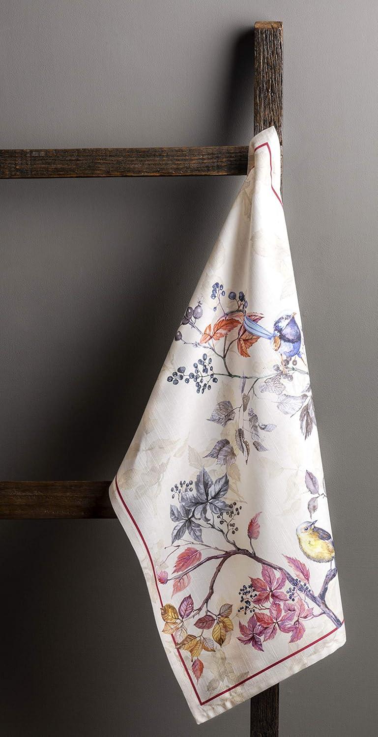 imageMaison d Hermine Kitchen Towels Set of 3 100 Cotton 20quot x 275quot Reusable Cloth Tea Dish Towels Absorbent with Hanging Loop for Kitchen Dining Thanksgiving Christmas Decorations Nila03  Equinoxe  Beige