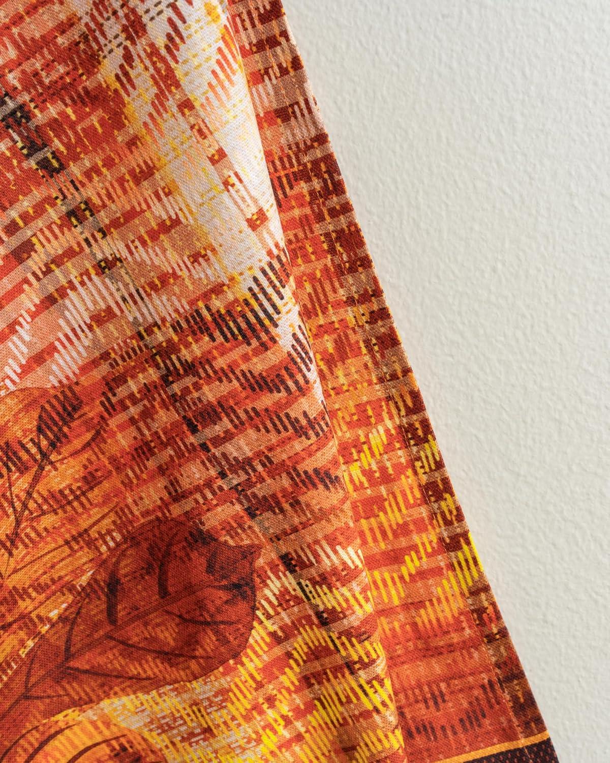 imageMaison d Hermine Kitchen Towels Set of 3 100 Cotton 20quot x 275quot Reusable Cloth Tea Dish Towels Absorbent with Hanging Loop for Kitchen Dining Thanksgiving Christmas Decorations Recolte11  Thanksgiving Tartan