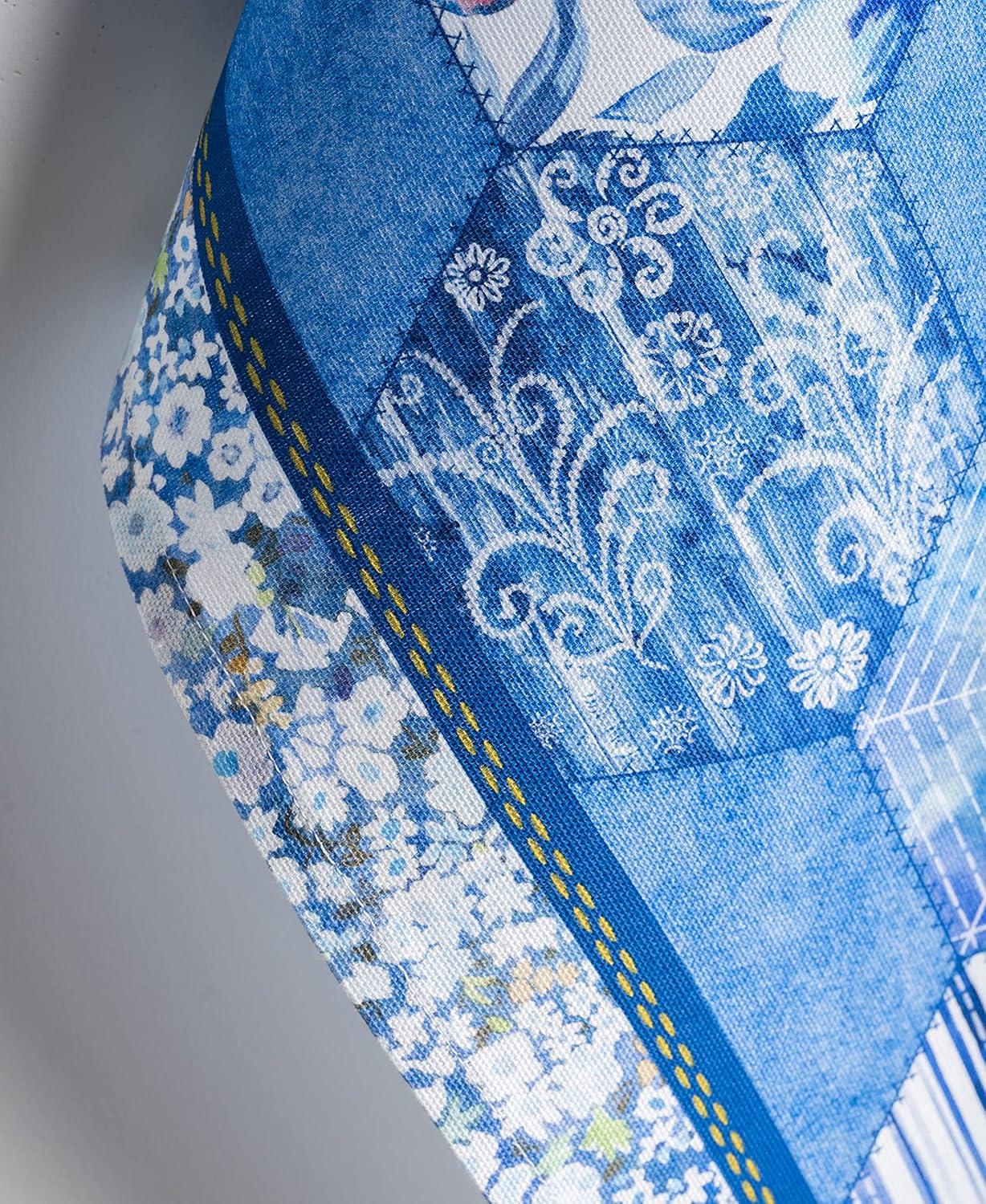 imageMaison d Hermine Kitchen Towels Set of 3 100 Cotton 20quot x 275quot Reusable Cloth Tea Dish Towels Absorbent with Hanging Loop for Kitchen Dining Thanksgiving Christmas Decorations Recolte01  Summer Blues