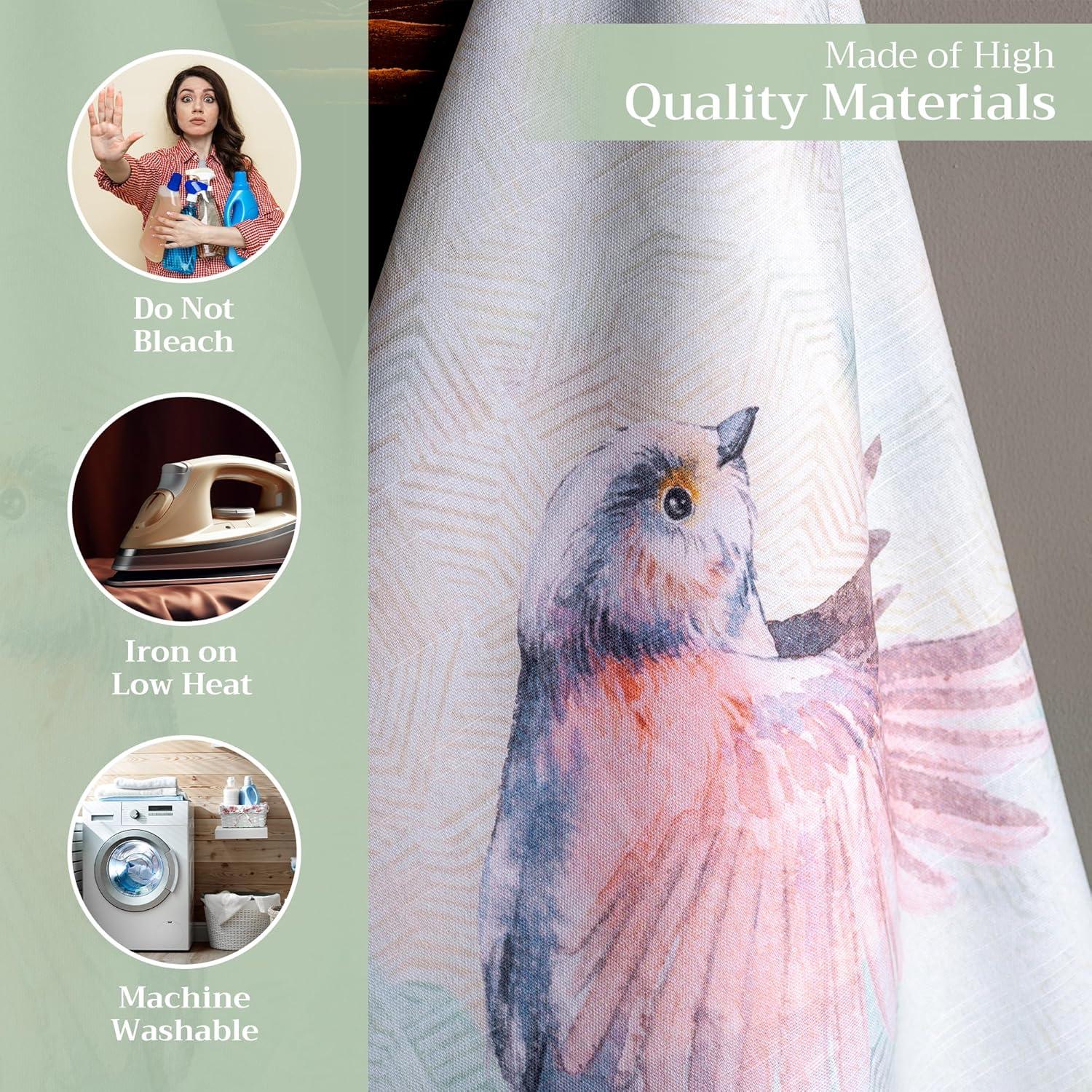 imageMaison d Hermine Kitchen Towels Set of 3 100 Cotton 20quot x 275quot Reusable Cloth Tea Dish Towels Absorbent with Hanging Loop for Kitchen Dining Thanksgiving Christmas Decorations Recolte27  Flying Birds