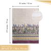 imageMaison d Hermine Kitchen Towels Set of 3 100 Cotton 20quot x 275quot Reusable Cloth Tea Dish Towels Absorbent with Hanging Loop for Kitchen Dining Thanksgiving Christmas Decorations Nila28  Fanny Lavender