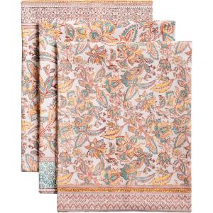 imageMaison d Hermine Kitchen Towels Set of 3 100 Cotton 20quot x 275quot Reusable Cloth Tea Dish Towels Absorbent with Hanging Loop for Kitchen Dining Thanksgiving Christmas Decorations Nila12  Nila