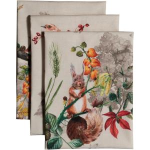 imageMaison d Hermine Kitchen Towels Set of 3 100 Cotton 20quot x 275quot Reusable Cloth Tea Dish Towels Absorbent with Hanging Loop for Kitchen Dining Thanksgiving Christmas Decorations Recolte12  Recolte