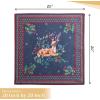 imageMaison d Hermine Cloth Napkins Set of 4 100 Cotton for Thanksgiving Christmas Decorations Everyday Reusable Square Fall Napkins Cloth Washable Dinner Party Christmas Joy 20quotx20quot06  Christmas Joy