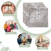 imageMaison d Hermine Cloth Napkins Set of 4 100 Cotton for Thanksgiving Christmas Decorations Everyday Reusable Square Fall Napkins Cloth Washable Dinner Party Christmas Joy 20quotx20quot17  Cozy Christmas