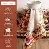 imageMaison d Hermine Cloth Napkins Set of 4 100 Cotton for Thanksgiving Christmas Decorations Everyday Reusable Square Fall Napkins Cloth Washable Dinner Party Christmas Joy 20quotx20quot02  Pumpkin Garden  Cloudy Cream