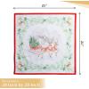 imageMaison d Hermine Cloth Napkins Set of 4 100 Cotton for Thanksgiving Christmas Decorations Everyday Reusable Square Fall Napkins Cloth Washable Dinner Party Christmas Joy 20quotx20quot04  Christmas Tradition