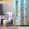 imageMaison d Hermine Shower Curtain 100 Cotton One Panel 70quotx72quot Washable Fabric Mothers Day Shower Curtains for Bathroom Easy Hanging with 12 Button Holes  Home Hotels Gignac11  Paradiso