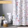 imageMaison d Hermine Shower Curtain 100 Cotton One Panel 70quotx72quot Washable Fabric Mothers Day Shower Curtains for Bathroom Easy Hanging with 12 Button Holes  Home Hotels Gignac06  Neo Ipomee