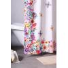 imageMaison d Hermine Shower Curtain 100 Cotton One Panel 70quotx72quot Washable Fabric Mothers Day Shower Curtains for Bathroom Easy Hanging with 12 Button Holes  Home Hotels Gignac22  Happy Florals