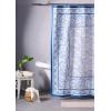 imageMaison d Hermine Shower Curtain 100 Cotton One Panel 70quotx72quot Washable Fabric Mothers Day Shower Curtains for Bathroom Easy Hanging with 12 Button Holes  Home Hotels Gignac13  Palatial Paisley