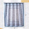 imageMaison d Hermine Shower Curtain 100 Cotton One Panel 70quotx72quot Washable Fabric Mothers Day Shower Curtains for Bathroom Easy Hanging with 12 Button Holes  Home Hotels Gignac13  Palatial Paisley
