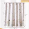 imageMaison d Hermine Shower Curtain 100 Cotton One Panel 70quotx72quot Washable Fabric Mothers Day Shower Curtains for Bathroom Easy Hanging with 12 Button Holes  Home Hotels Gignac02  Botanical Fresh