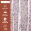 imageMaison d Hermine Shower Curtain 100 Cotton One Panel 70quotx72quot Washable Fabric Mothers Day Shower Curtains for Bathroom Easy Hanging with 12 Button Holes  Home Hotels Gignac12  Jouy Paradise