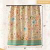 imageMaison d Hermine Shower Curtain 100 Cotton One Panel 70quotx72quot Washable Fabric Mothers Day Shower Curtains for Bathroom Easy Hanging with 12 Button Holes  Home Hotels Gignac31  Luxury Loft  Peach