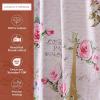imageMaison d Hermine Shower Curtain 100 Cotton One Panel 70quotx72quot Washable Fabric Mothers Day Shower Curtains for Bathroom Easy Hanging with 12 Button Holes  Home Hotels Gignac18  Champ De Mars