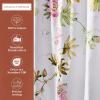 imageMaison d Hermine Shower Curtain 100 Cotton One Panel 70quotx72quot Washable Fabric Mothers Day Shower Curtains for Bathroom Easy Hanging with 12 Button Holes  Home Hotels Gignac19  Passion
