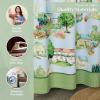 imageMaison d Hermine Shower Curtain 100 Cotton One Panel 70quotx72quot Washable Fabric Mothers Day Shower Curtains for Bathroom Easy Hanging with 12 Button Holes  Home Hotels Gignac33  Gignac