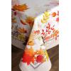 imageMaison d Hermine Table Cloth Rectangle Table 100 Cotton 60 x 90 Inches Fall Tablecloth Reusable Everyday Use for Thanksgiving Christmas Decorations Dining Farmhouse Party Amarante