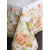imageMaison d Hermine Table Cloth Rectangle Table 100 Cotton 60 x 90 Inches Fall Tablecloth Reusable Everyday Use for Thanksgiving Christmas Decorations Dining Farmhouse Party Pumpkin Passion