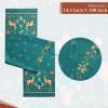 imageMaison d Hermine Table Runner 100 Cotton Double Layer Table Runners 108 inches Long for Thanksgiving Christmas Decorations Home Kitchen Dining Party Wedding Hygge Christmas 145quot x 108quot