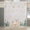 imageMaison d Hermine Table Runner 100 Cotton Single Layer Table Runners 72 inches Long for Thanksgiving Christmas Decorations Home Kitchen Dining Party Wedding Deer in The Woods 145quot x 72quot