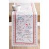 imageMaison d Hermine Table Runner 100 Cotton Single Layer Table Runners 72 inches Long for Thanksgiving Christmas Decorations Home Kitchen Dining Party Wedding Fairy Christmas 145quot x 72quot