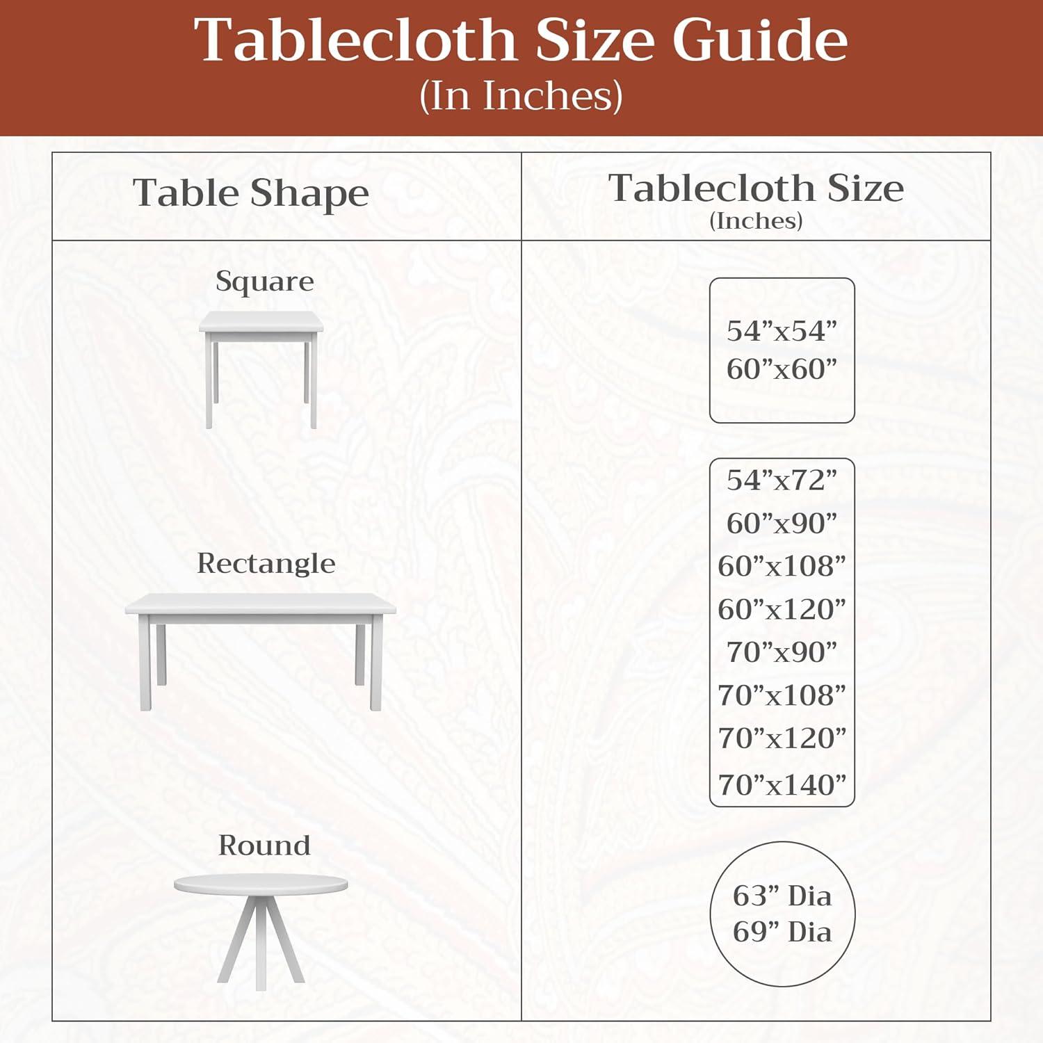 imageMaison d Hermine Table Cloth Rectangle Table 100 Cotton 60 x 108 Inches Fall Tablecloth Reusable Everyday Use for Thanksgiving Christmas Decorations Dining Farmhouse Party Deer in The Woods