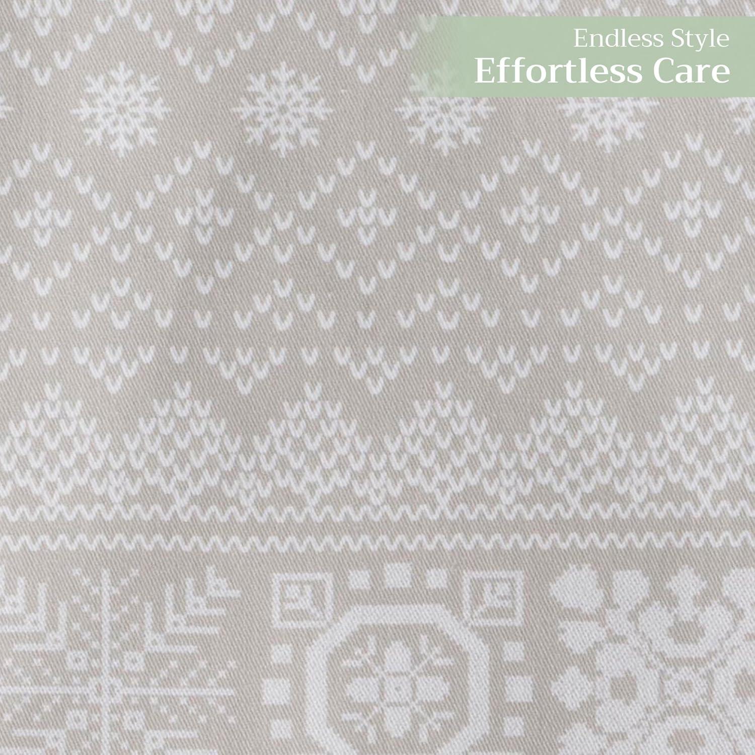 imageMaison d Hermine Table Runner 100 Cotton Double Layer Table Runners 72 inches Long for Thanksgiving Christmas Decorations Home Kitchen Dining Party Wedding Cozy Christmas 145quot x 72quot