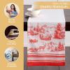imageMaison d Hermine Table Runner 100 Cotton Single Layer Table Runners 72 inches Long for Thanksgiving Christmas Decorations Home Kitchen Dining Party Wedding Winter Jouy 145quot x 72quot