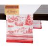 imageMaison d Hermine Table Runner 100 Cotton Single Layer Table Runners 72 inches Long for Thanksgiving Christmas Decorations Home Kitchen Dining Party Wedding Winter Jouy 145quot x 72quot