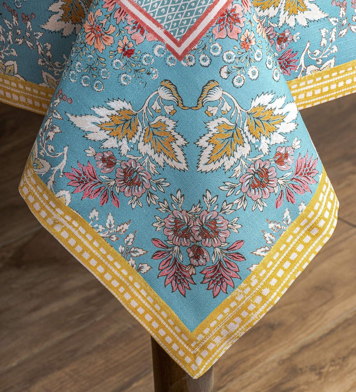 imageMaison d Hermine Table Cloth Rectangle Table 100 Cotton 60 x 108 Inches Tablecloth Reusable Decorative Everyday Use for Dining Room Farmhouse Home Party Festive ampamp Wedding Spring Summer  Marquise