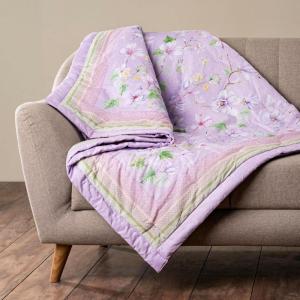 imageMaison d Hermine Throw Blanket for Couch Lightweight Soft Warm Breathable Cotton Throw Blankets for Bed Girls Boys Women Men Gifts Sofa Travel Living Room Chair Bedding 50quotx60quot Sofia16  Magnolia Mornings