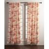 image:imageMaison d Hermine Curtains for Living Room 100 Cotton 108 inch Length One Panel Light Filtering Toile Curtains for Bedroom Windows with Rod and Loop Pockets Drapes Calais Cardinal 50 W x 108 L