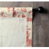 image:imageMaison d Hermine Curtains for Living Room 100 Cotton 108 inch Length One Panel Light Filtering Toile Curtains for Bedroom Windows with Rod and Loop Pockets Drapes Calais Cardinal 50 W x 108 L