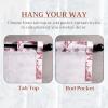 image:imageMaison d Hermine Curtains for Living Room 100 Cotton 124 inch Length One Panel Light Filtering Toile Curtains for Bedroom with Rod and Loop Pockets Calais Red White Background 50 W x 124 L