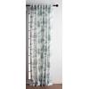image:imageMaison d Hermine Curtains for Living Room 100 Cotton 124 inch Length Two Panels Light Filtering Toile Curtains with Rod and Loop Pockets Calais Antique Green White Background 50 W x 124 L