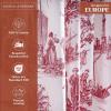 image:imageMaison d Hermine Curtains for Living Room 100 Cotton 84 inch Length One Panel Light Filtering Toile Curtains for Bedroom with Rod and Loop Pockets Calais Red White Background 50 W x 84 L